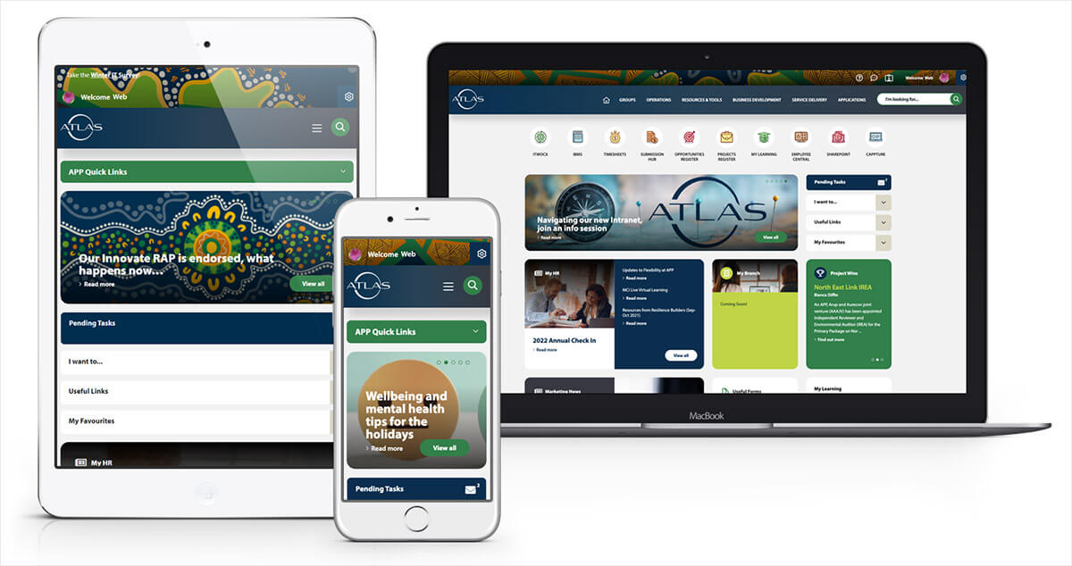 APP Intranet Case Study 3 Devices