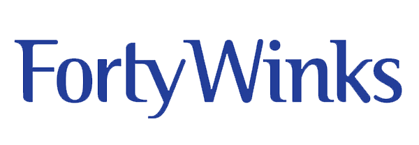 Forty Winks Blue Logo