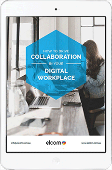 How to Drive Collaboration in Your Digital Workplace Animated Tablet