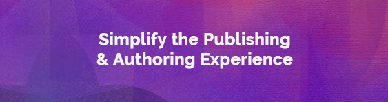 Product Webinar - Publishing and Authoring Experience